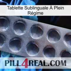 Tablette Sublinguale À Plein Régime 30